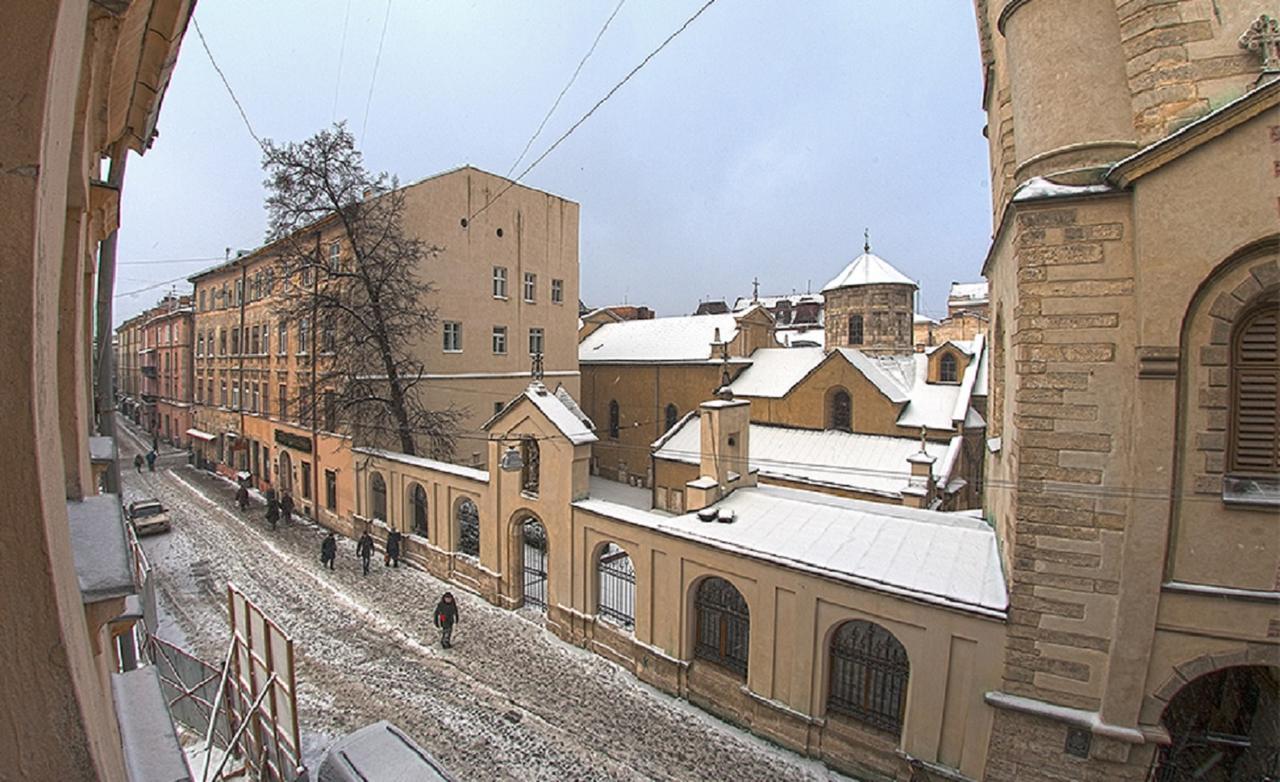 Квартира В Центрі На Вулиці Вірменській 12 Є Дві Спальні Двуспальні Ліжка Lviv Exterior foto